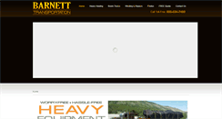 Desktop Screenshot of barnetttransport.com